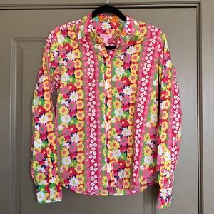 NWT Lilly Pulitzer “Daisy and Confused” Blouse